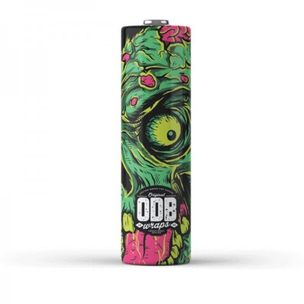 ODB - 4er Pack 18650er Akku Wraps Zombie