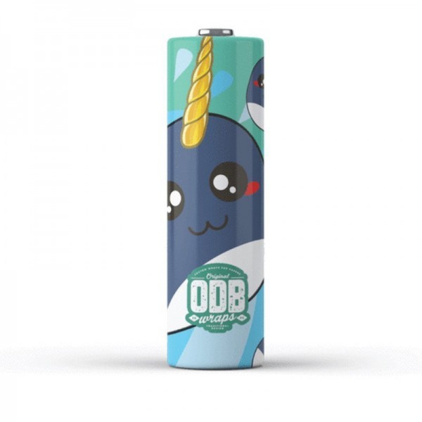 ODB - 4er Pack 18650er Akku Wraps Narwhol