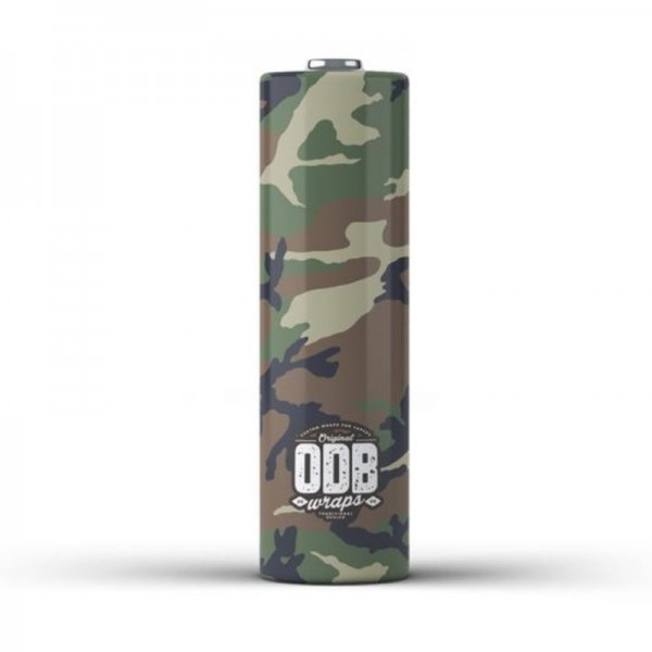 ODB - 4er Pack 18650er Akku Wraps Camo