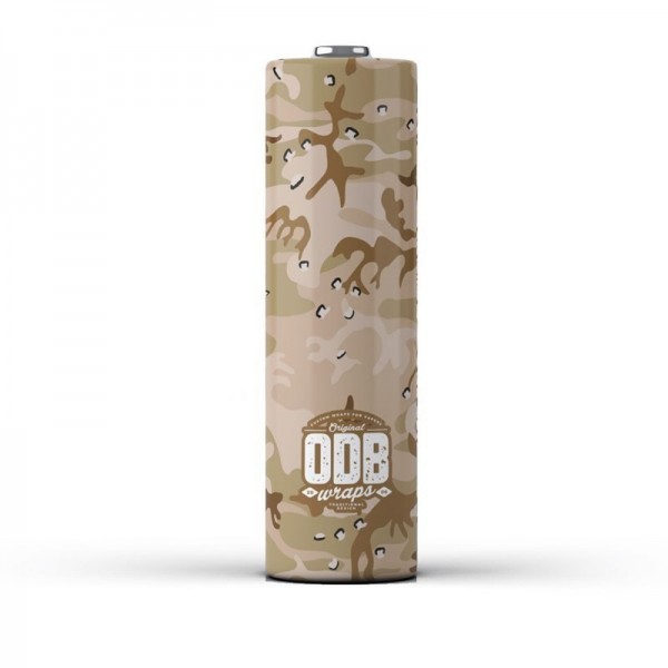 ODB - 4er Pack 18650er Akku Wraps Desert Camo