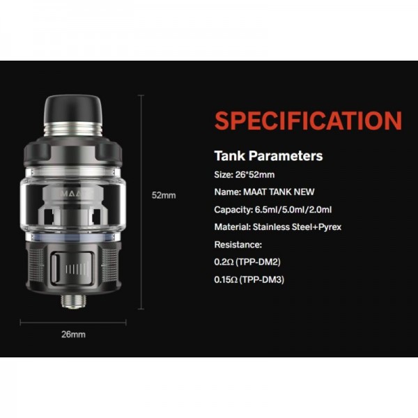 VOOPOO - Maat Tank New Tank