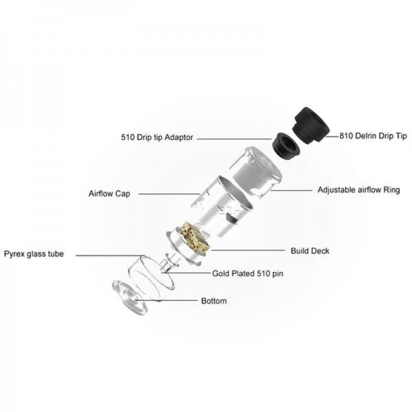 VAPEFLY - M Plus RDTA Selbstwickler Tank - 3,5ml