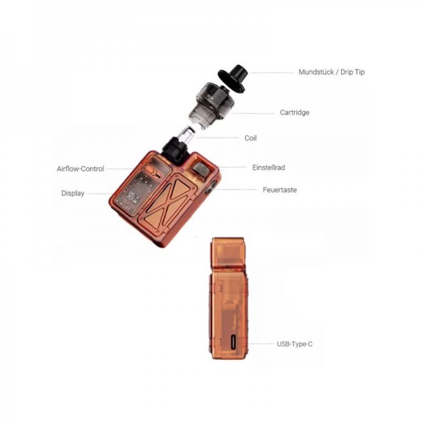 UWELL - Crown M Pod Kit 1000mAh 4ml