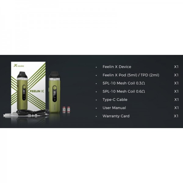 NEVOKS Feelin X Pod Kit 1600mAh 5ml