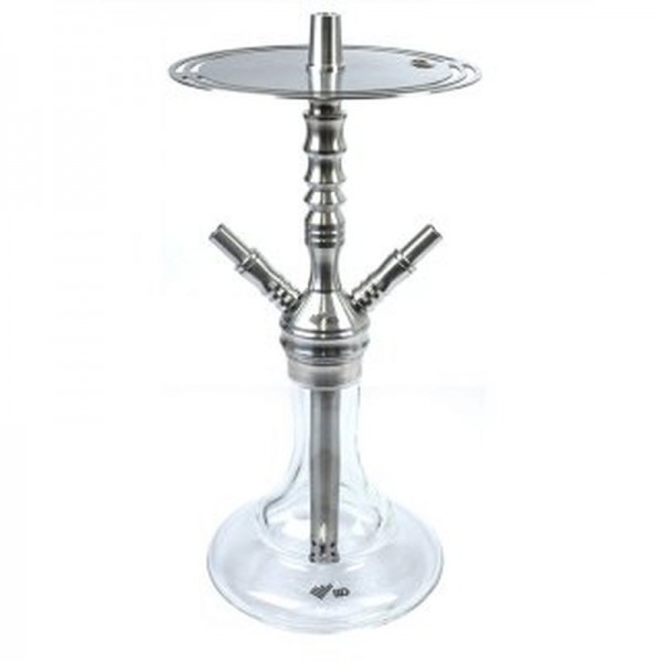 WD Hookah V1.0 A1 Edelstahlshisha Clear