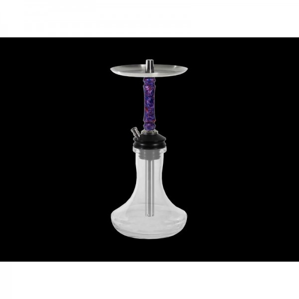 MOZE - Breeze Clear Premium Shisha Set Purple