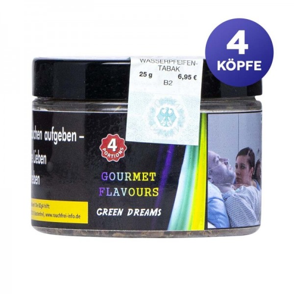 GOURMET FLAVOURS - Green Dreams Shihsa Tabak 25g