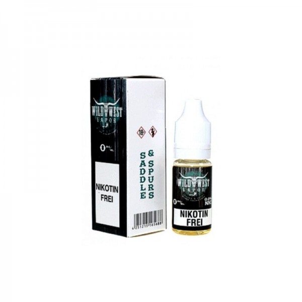 WILD WEST VAPOR - Saddle & Spurs Virginia Tabak 10ml Liquid mit Steuerzeichen