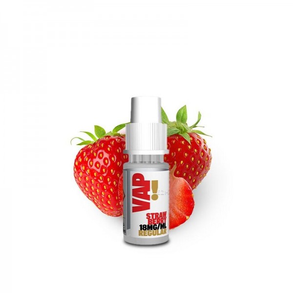 VAP! - REGULAR - STRAWBERRY LIQUID 10ml mit Steuerzeichen