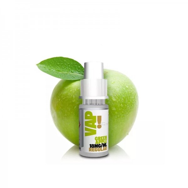 VAP! - REGULAR - GREEN APPLE LIQUID 10ml mit Steuerzeichen