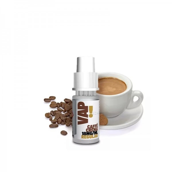 VAP! - REGULAR - CAFFE CREMA LIQUID 10ml mit Steuerzeichen