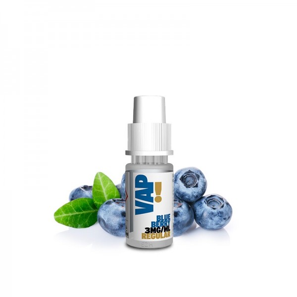 VAP! - REGULAR - BLUE BERRY LIQUID 10ml mit Steuerzeichen