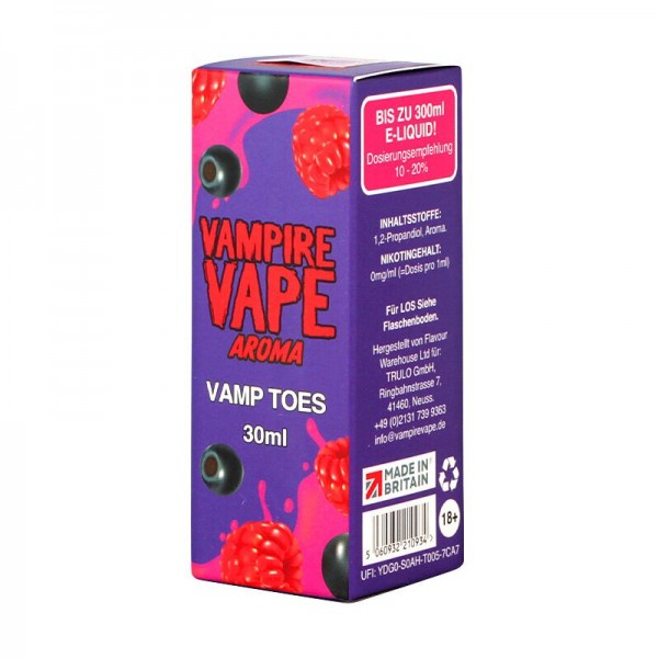 VAMPIRE VAPE - Vamp Toes Aroma mit Steuerzeichen