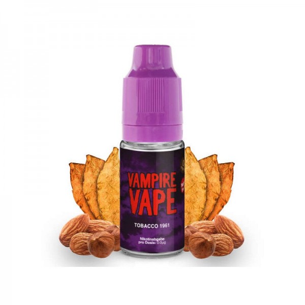 VAMPIRE VAPE - Tobacco 1961 10ml Liquid mit Steuerzeichen