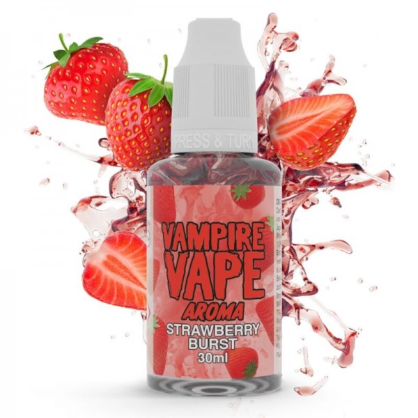 VAMPIRE VAPE - Strawberry Burst Aroma mit Steuerzeichen