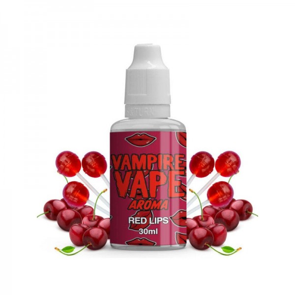 VAMPIRE VAPE - Red Lips Aroma 30ml mit Steuerzeichen