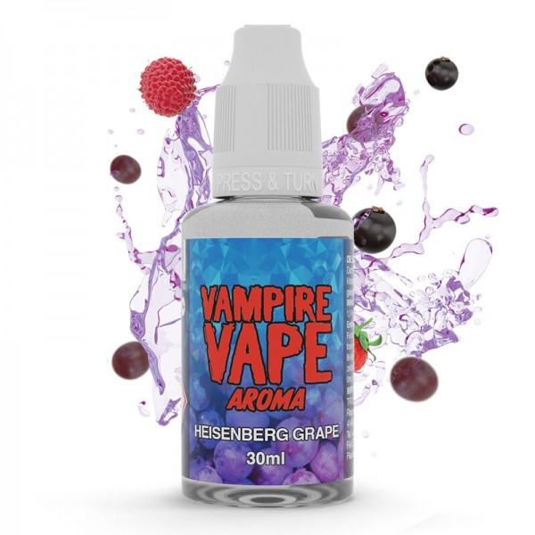 VAMPIRE VAPE - HEISENBERG - GRAPE 30ml Aroma mit Steuerzeichen