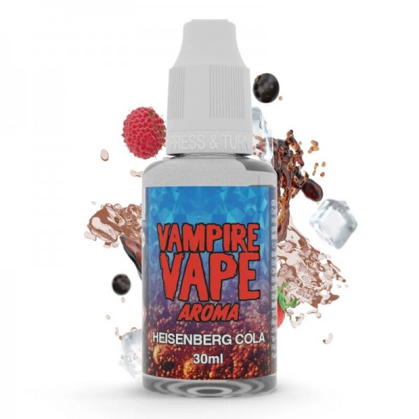 VAMPIRE VAPE - HEISENBERG - COLA 30ml Aroma mit Steuerzeichen