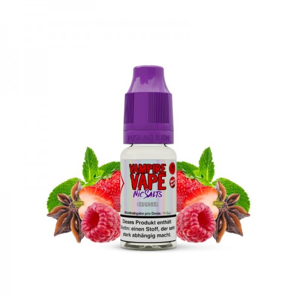 VAMPIRE VAPE - Charger NicSalt 10ml mit Steuerzeichen