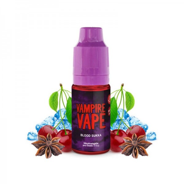 VAMPIRE VAPE - Blood Sukka Liquid 10ml mit Steuerzeichen