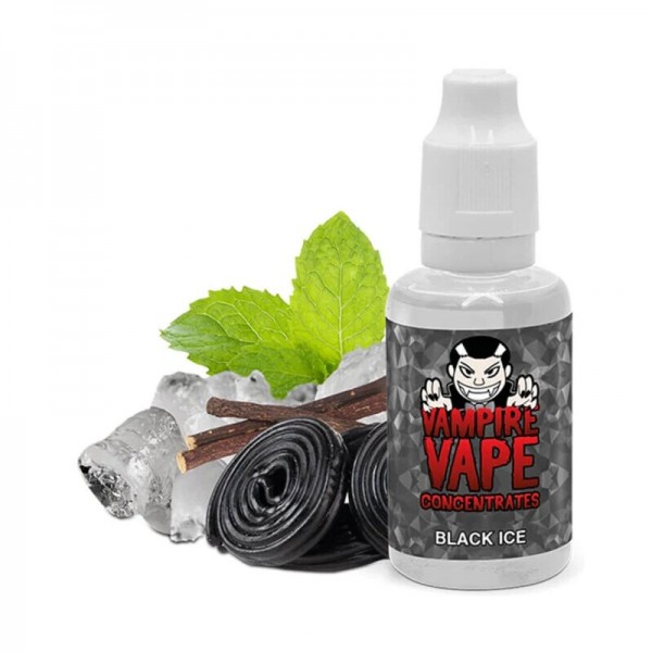 VAMPIRE VAPE - Black Ice Aroma 30ml mit Steuerzeichen