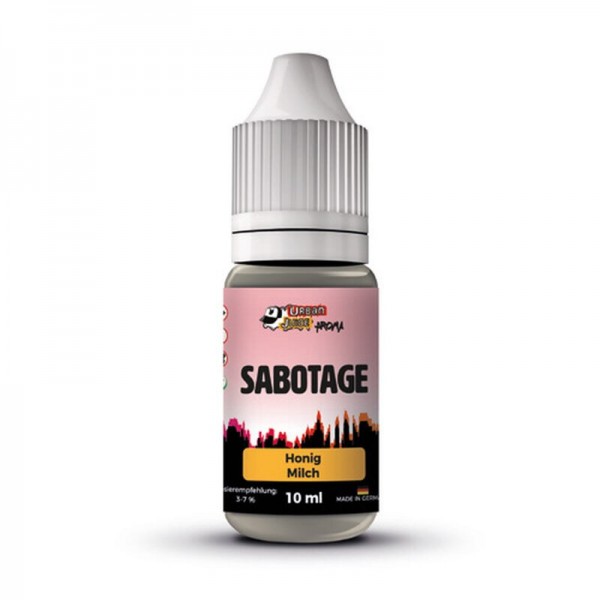 URBAN JUICE - Sabotage Aroma 10ml mit Steuerzeichen