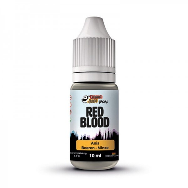 URBAN JUICE - Red Blood Aroma 10ml mit Steuerzeichen