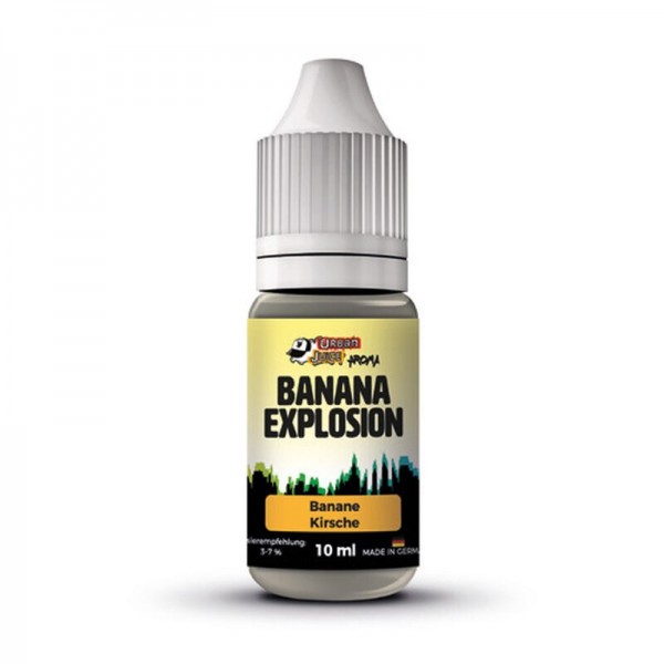 URBAN JUICE - Banana Explosion Aroma 10ml mit Steuerzeichen