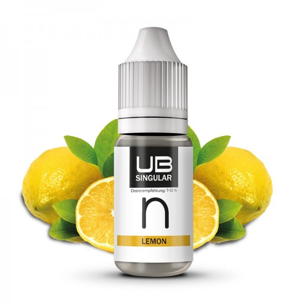 ULTRABIO SINGULAR - Lemon Aroma 10ml mit Steuerzeichen