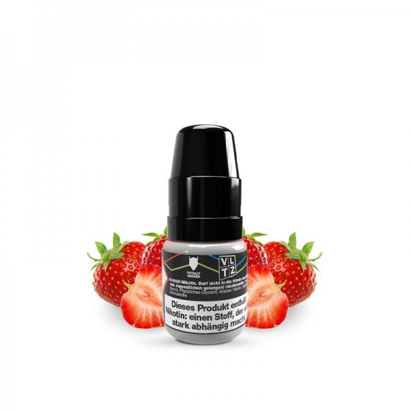 TOTALLY WICKED - VLTZ - Süße Erdbeere Nikotinalzliquid 10ml mit Steuerzeichen