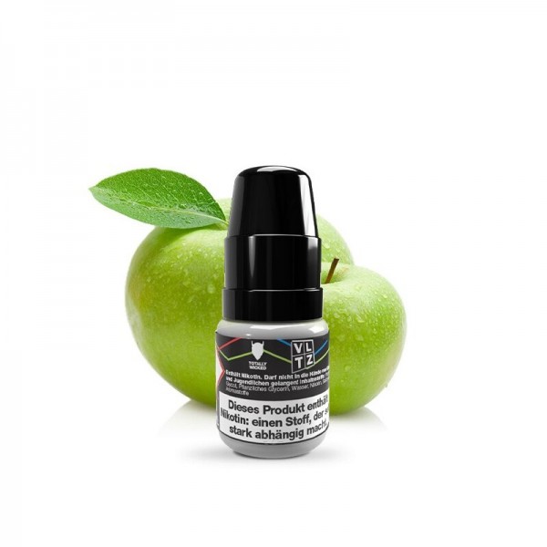 TOTALLY WICKED - VLTZ - Saurer Apfel Nikotinsalzliquid 10ml mit Steuerzeichen