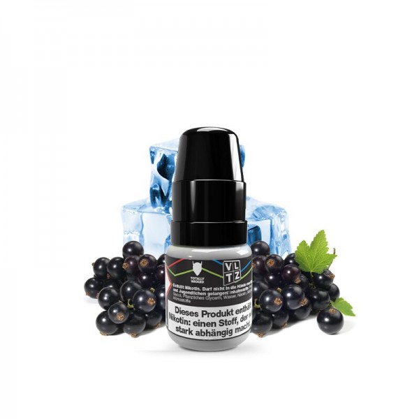 TOTALLY WICKED - VLTZ - Ice Schwarze Johannisbeere Nikotinsalzliquid 10ml mit Steuerzeichen