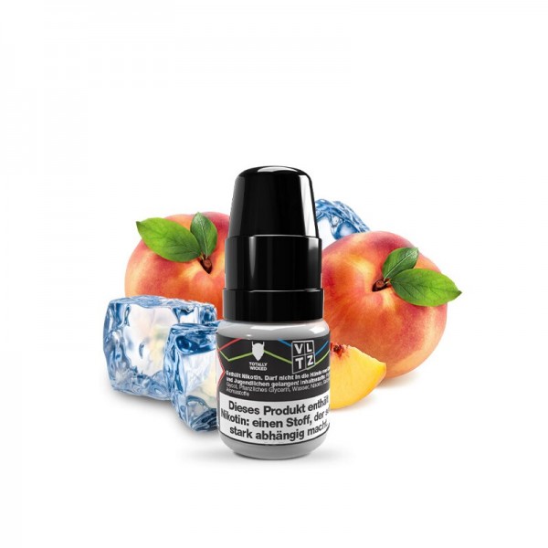 TOTALLY WICKED - VLTZ - Ice Pfirsich Nikotinsalzliquid 10ml mit Steuerzeichen