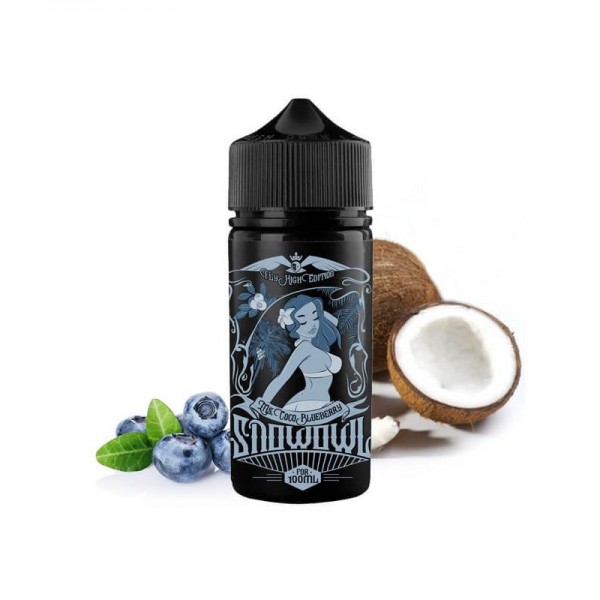 SNOWOWL - Fly High Edition Ms. - Coco Blueberry Longfill Aroma mit Steuerzeichen