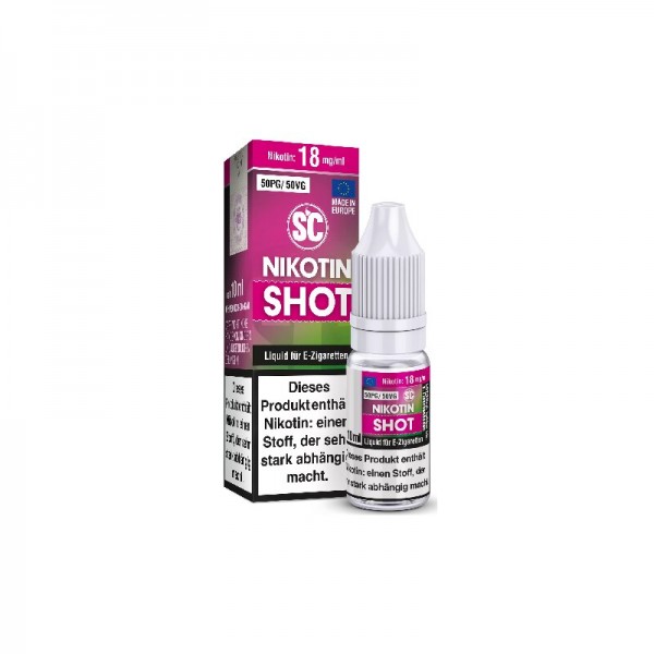 SC - NikotinShot10ml 50PG/50VG mit Steuerzeichen