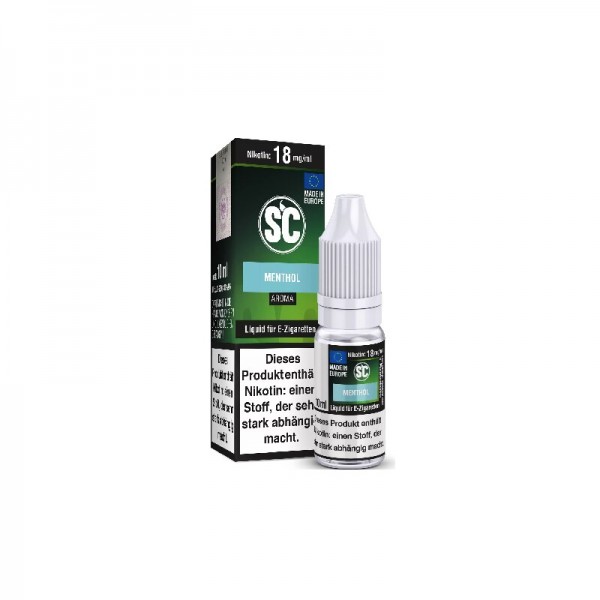 SC - Menthol Liquid 10ml mit Steuerzeichen