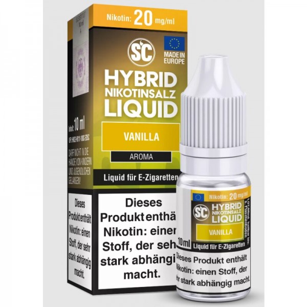 SC - Hybridnikotinsalz Liquid Vanilla mit Steuerzeichen 10ml