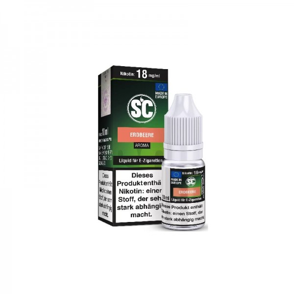 SC - Erdbeere Liquid 10ml mit Steuerzeichen