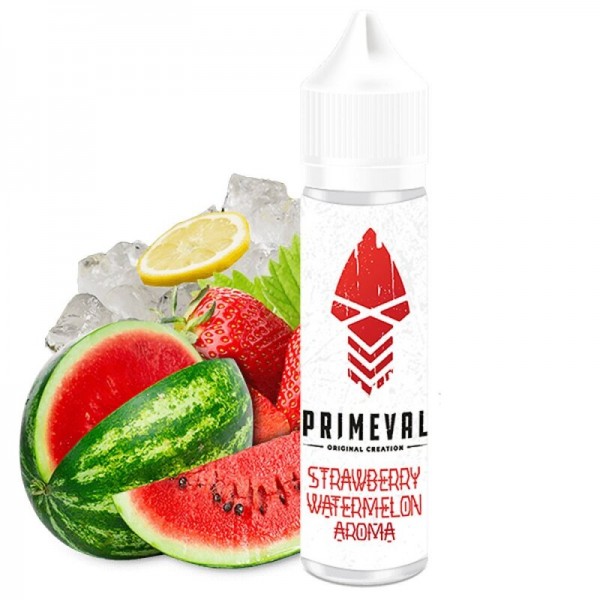 PRIMEVAL - Strawberry Watermelon Longfill Aroma mit Steuerzeichen