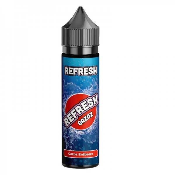 REFRESH - Refresh Gazoz - Gazoz Erdbeere Longfill Aroma mit Steuerzeichen