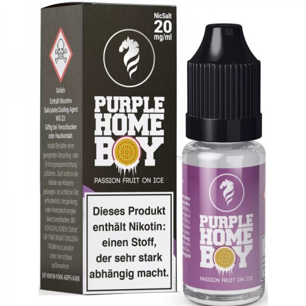 PURPLE HOMEBOY BY Classic Dampf Nikotinsalzliquid 10ml mit Steuerzeichen