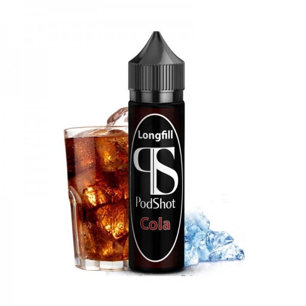 PODSHOT - Cola Longfill Aroma 5ml mit Steuerzeichen