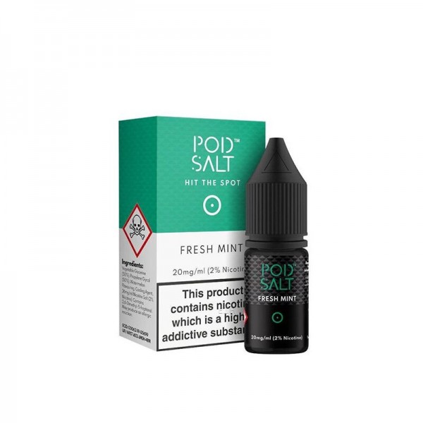 POD SALT - Fresh Mint Nikotinsalz Liquid 10ml mit Steuerzeichen