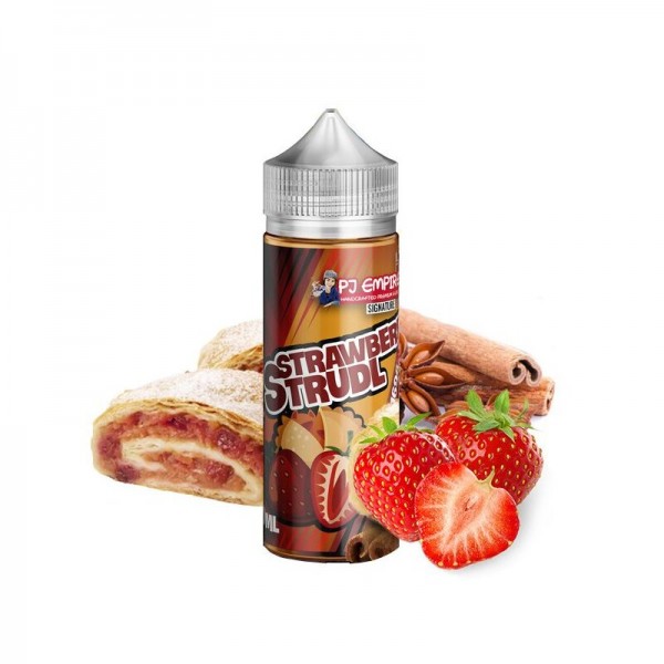 PJ EMPIRE - REBORN SIGNATURE LINE - Strawberry Strudel Longfill Aroma mit Steuerzeichen