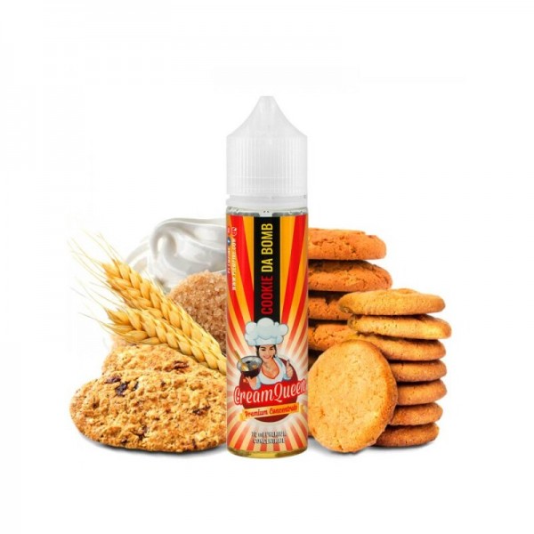 PJ EMPIRE - CREAM QUEEN - Cookie da Bomb Longfill Aroma mit Steuerzeichen