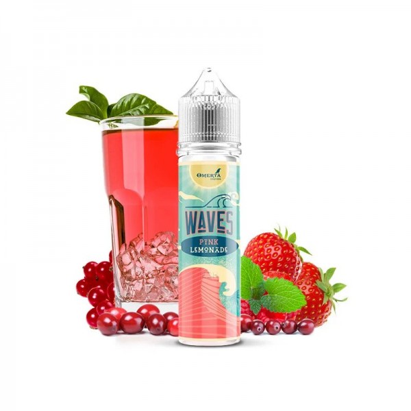 OMERTA LIQUIDS - WAVES -Pink Lemonade Longfill Aroma 10ml mit Steuerzeichen