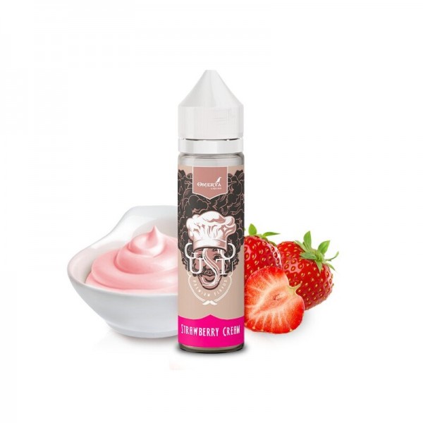 OMERTA LIQUIDS - GUSTO - Strawberry Cream Longfill Aroma 20ml mit Steuerzeichen