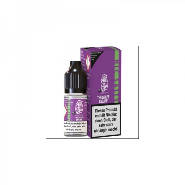 OHM BREW - THE GRAPE ESCAPE Nikotinsalzliquid 10ml mit Steuerzeichen