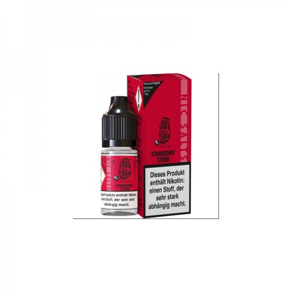 OHM BREW - STRAWBERRY STORM Nikotinsalzliquid 10ml mit Steuerzeichen