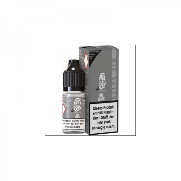 OHM BREW - THE BLACK NIkotinsalzliquid 10ml mit Steuerzeichen